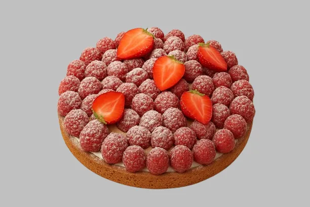 Symphonie Rouge - Tarte Framboise Toulon