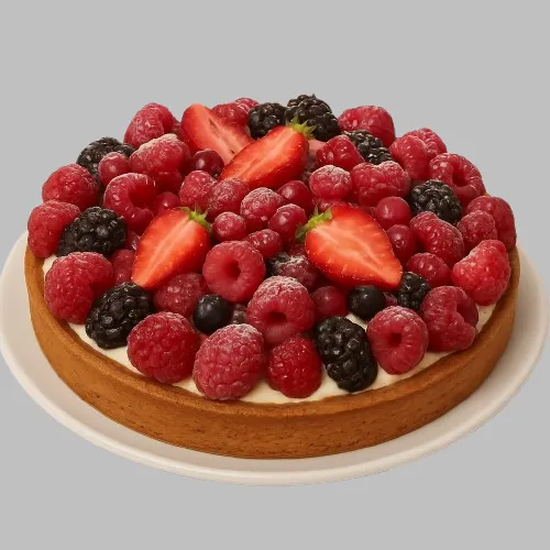 Tarte Forêt Rubis - Pâtisserie Toulon